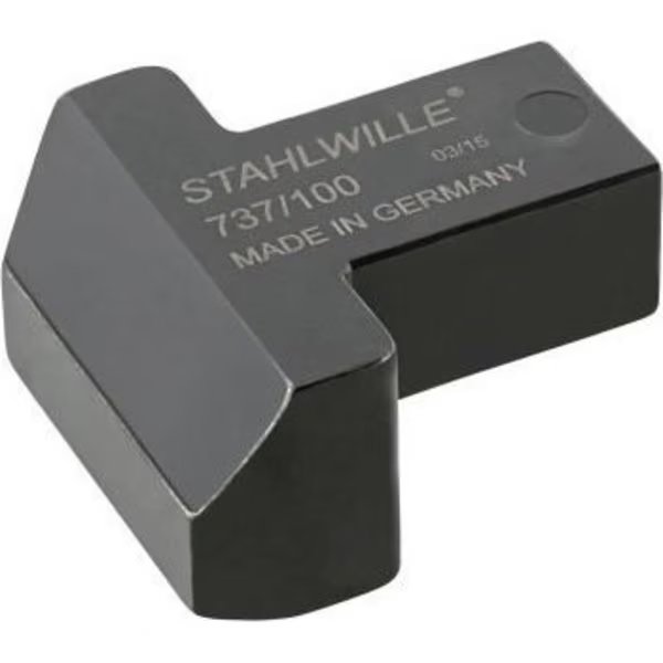 Blank end insert tool measures 15 x 50 Size of mount 22x28 mm L.24 mm, Stahlwille Tools, Mfr#: 58270100
